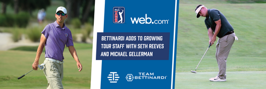 seth reeves - michael gellerman sign with Bettinardi Golf