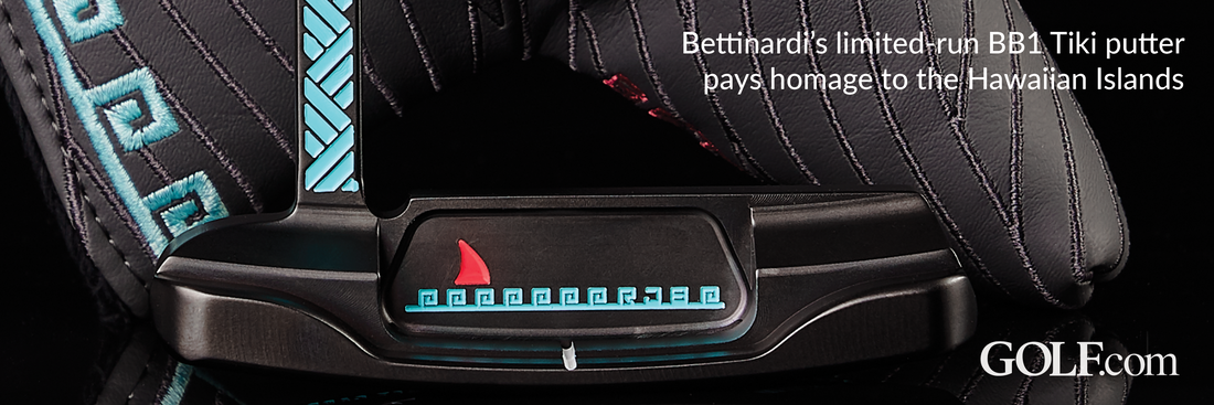 The BB1 Tiki Putter pays Homage to The Hawaiian Islands