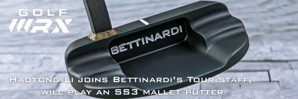 Haotong Li Joins Bettinardi’s Tour Staff, Will Play an SS3 Mallet Putter