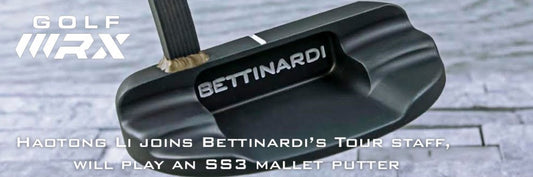 Haotong Li Joins Bettinardi’s Tour Staff, Will Play an SS3 Mallet Putter