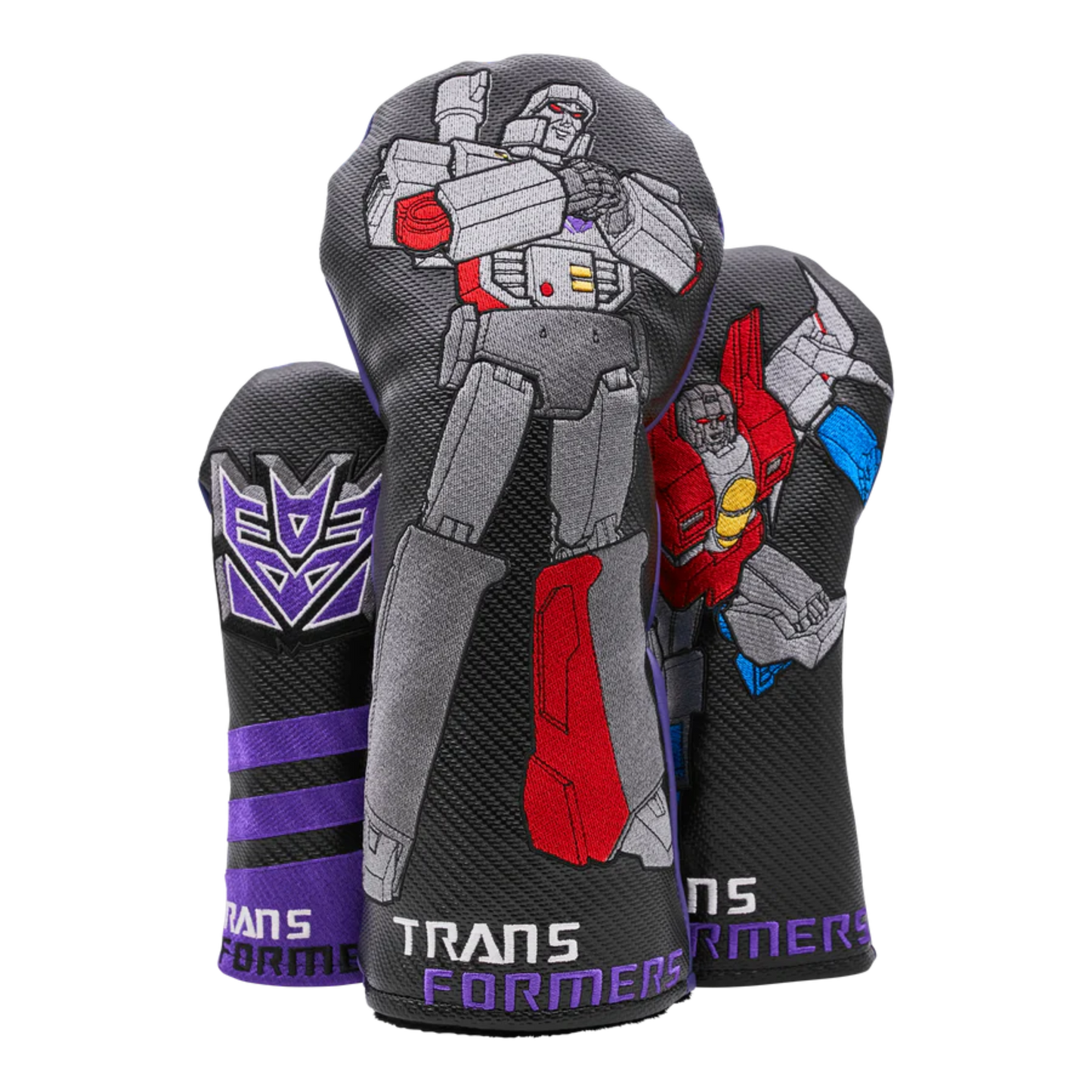 BETTINARDI X TRANSFORMERS LIMITED RUN - DECEPTICON WOOD SET HEADCOVERS