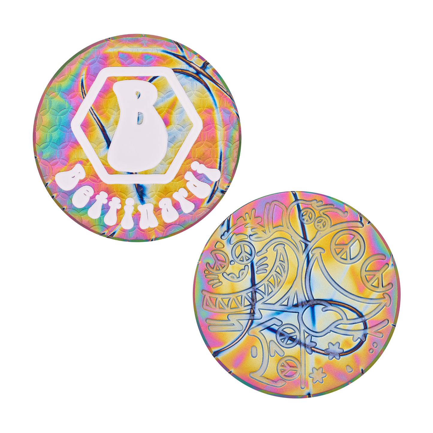 Peace Eyes Multi Icon Ball Marker