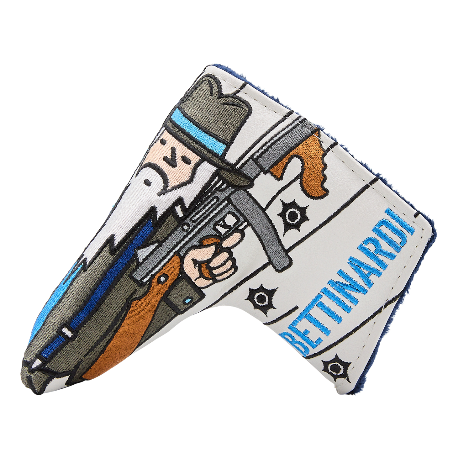 Bettipalooza Most Wanted Gangster Mash Up Blade Putter Headcover