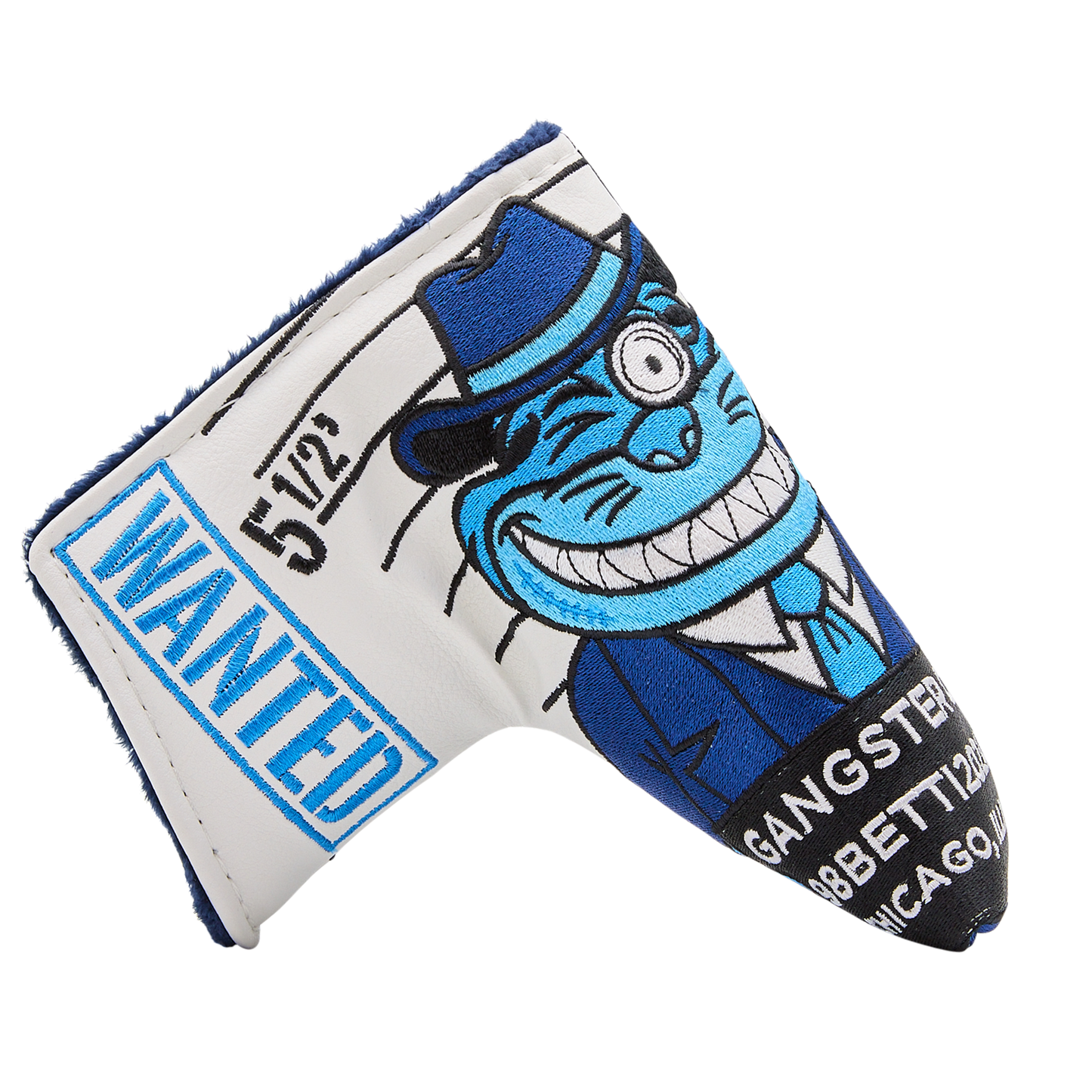 Bettipalooza Most Wanted Gangster Mash Up Blade Putter Headcover