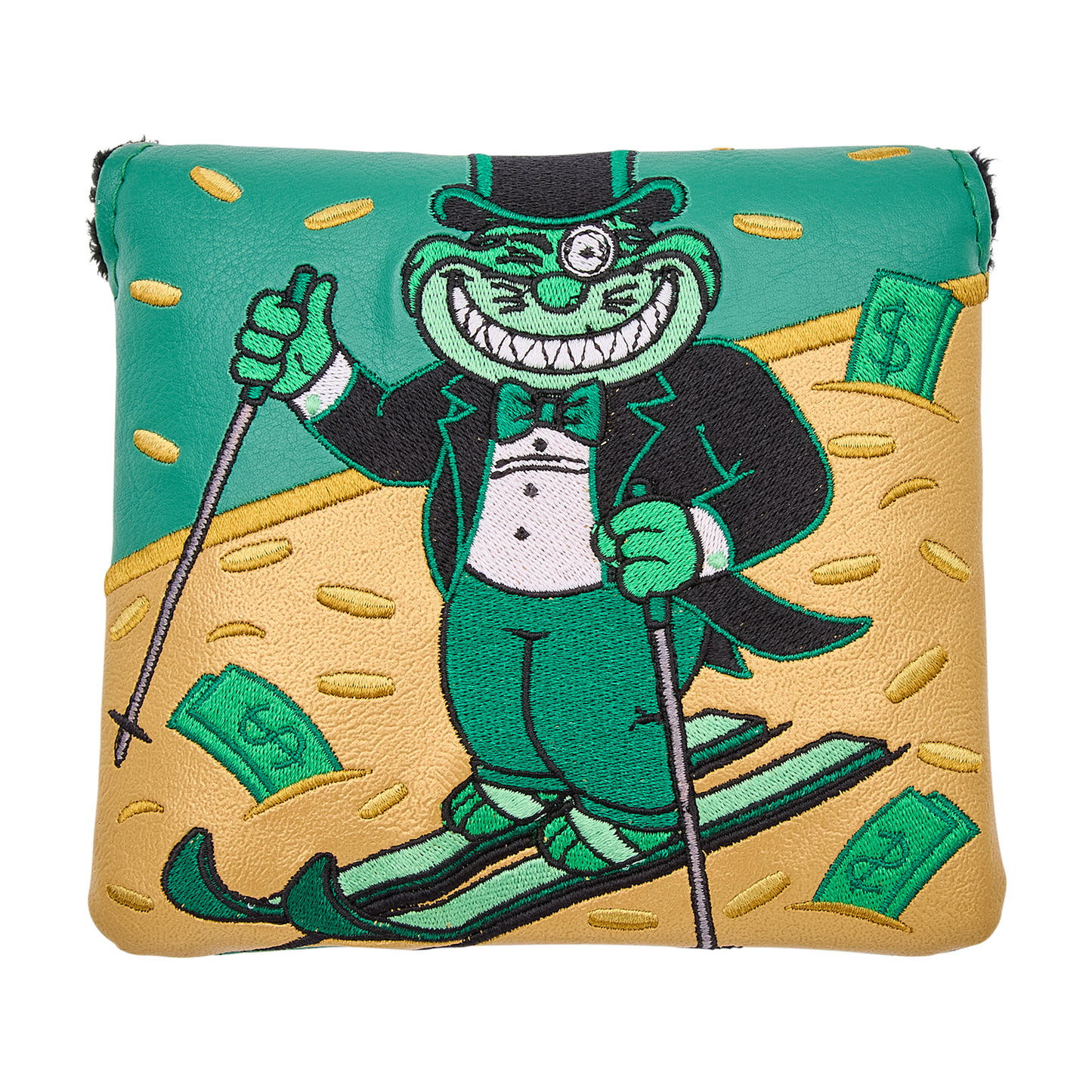 Bettipalooza Skiing Gangster Cat Mallet Headcover