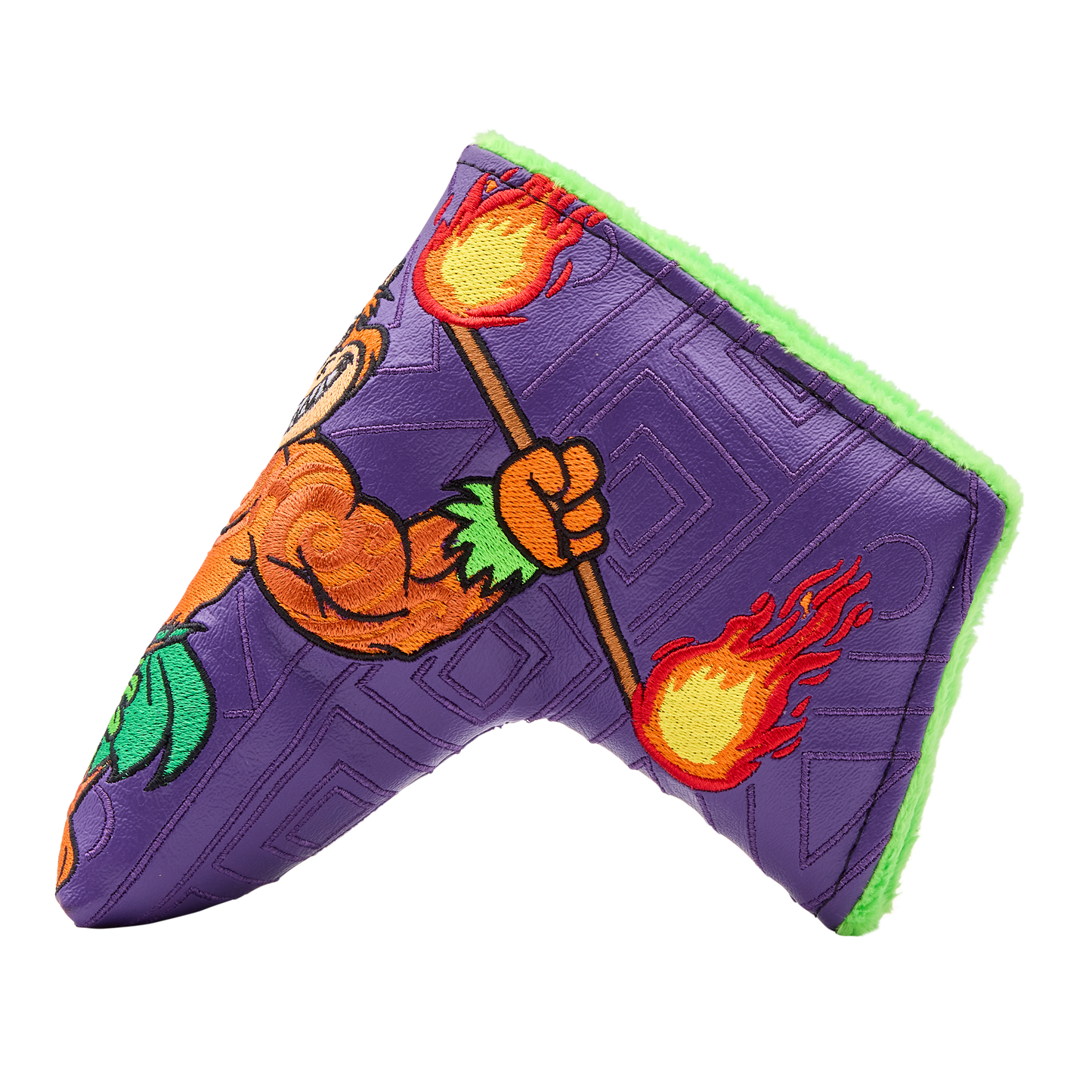 Tiki Fire Dancer Fat Cat Blade Putter Headcover