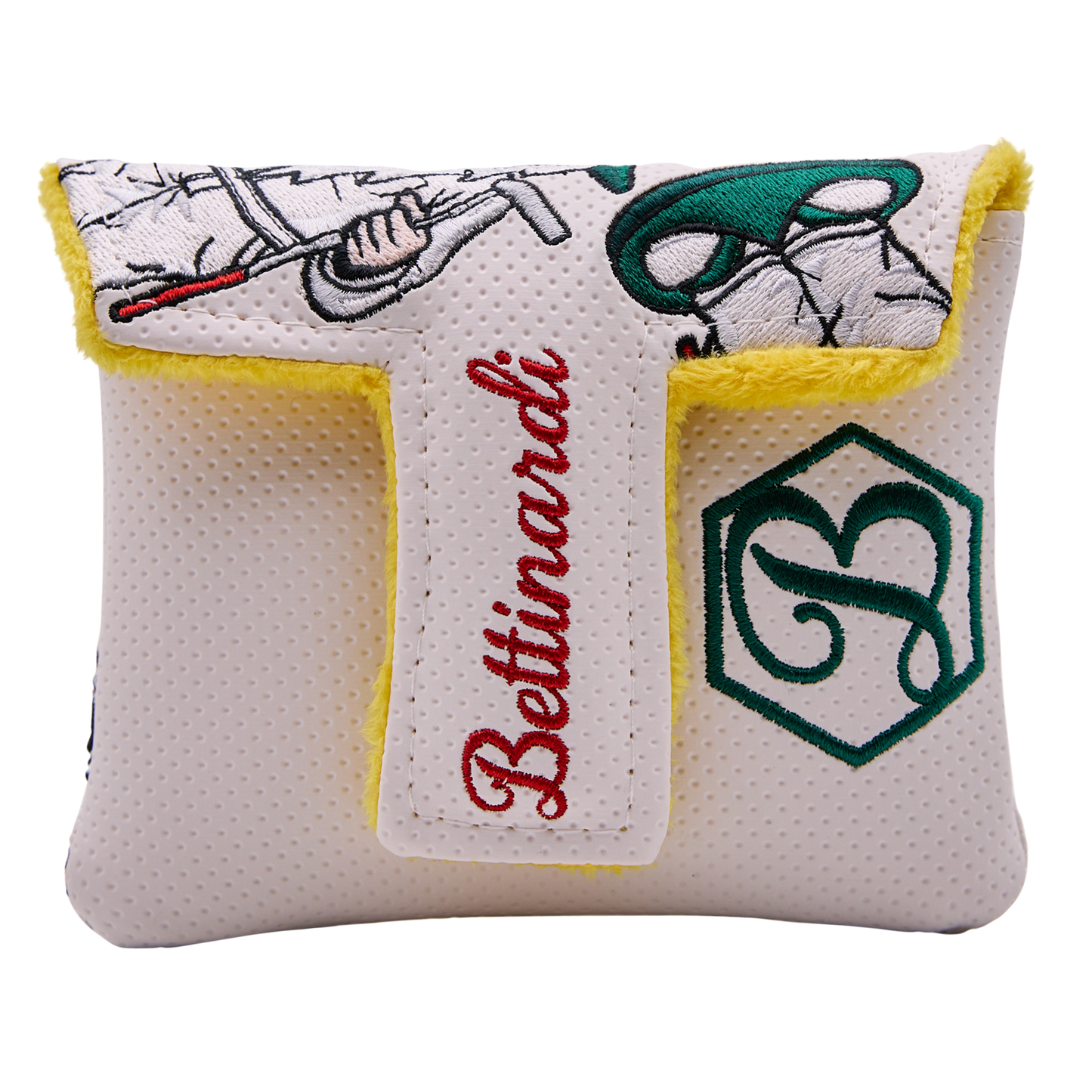 2025 Spring Classic Dancing Junior Wizard Caddie Mallet Putter Headcover