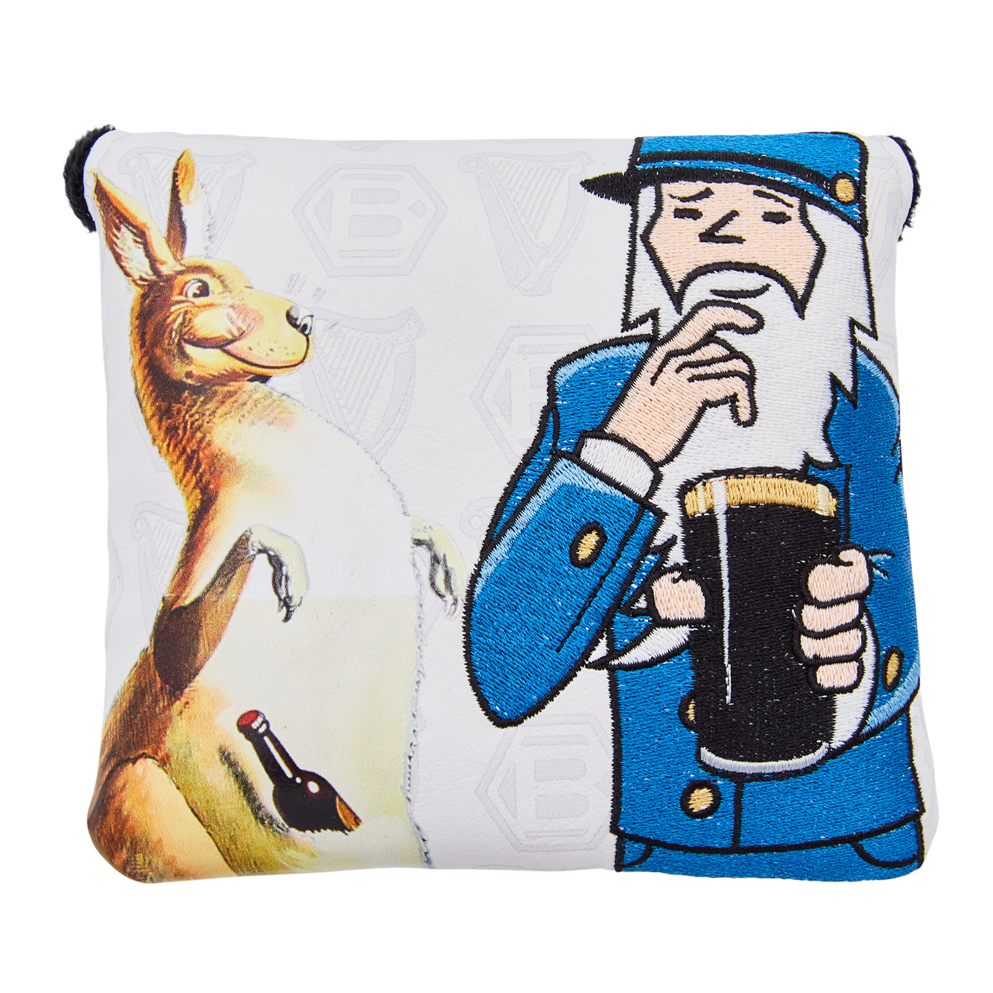 Guinness x Bettinardi Lovely Day for a Guinness Kangaroo Center Shafted Mallet Putter Headcover