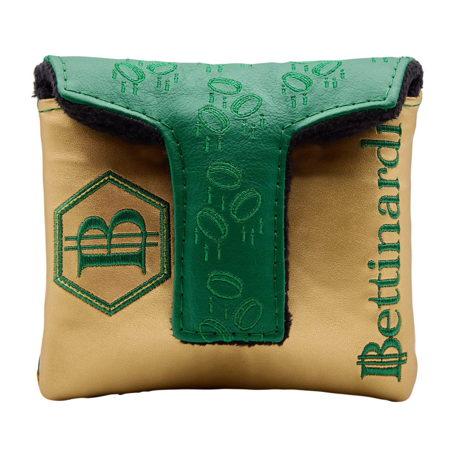 Gangster Cat Throne of Gold Mallet Putter Headcover