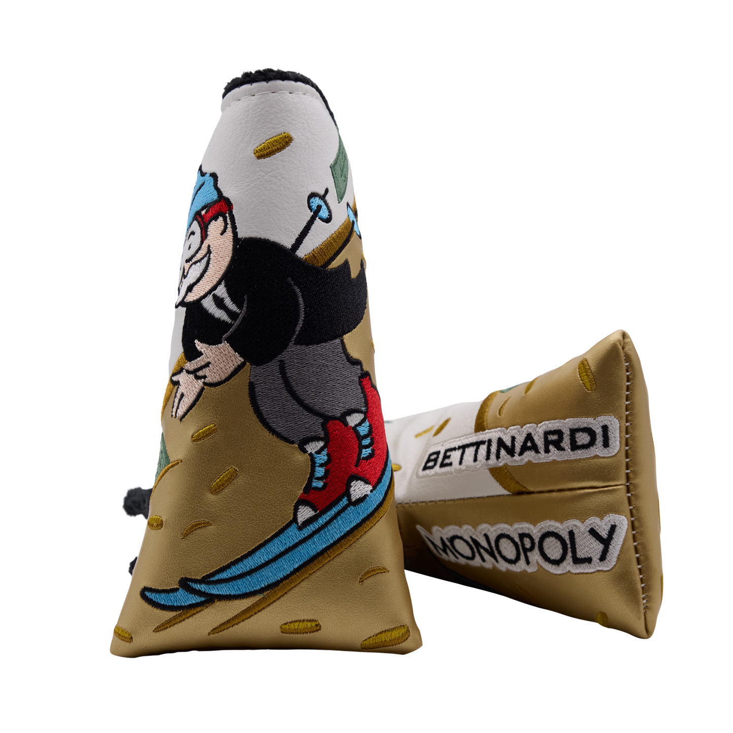 Bettinardi x Monopoly Mr. Monopoly Skiing Blade Putter Headcover