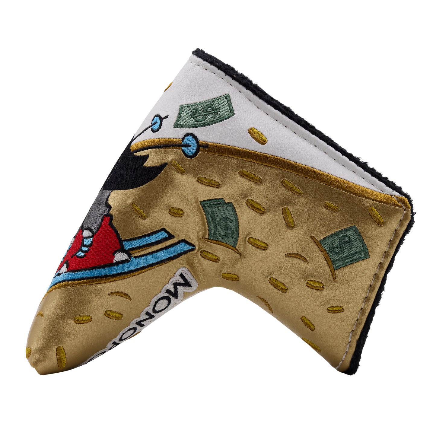 Bettinardi x Monopoly Mr. Monopoly Skiing Blade Putter Headcover