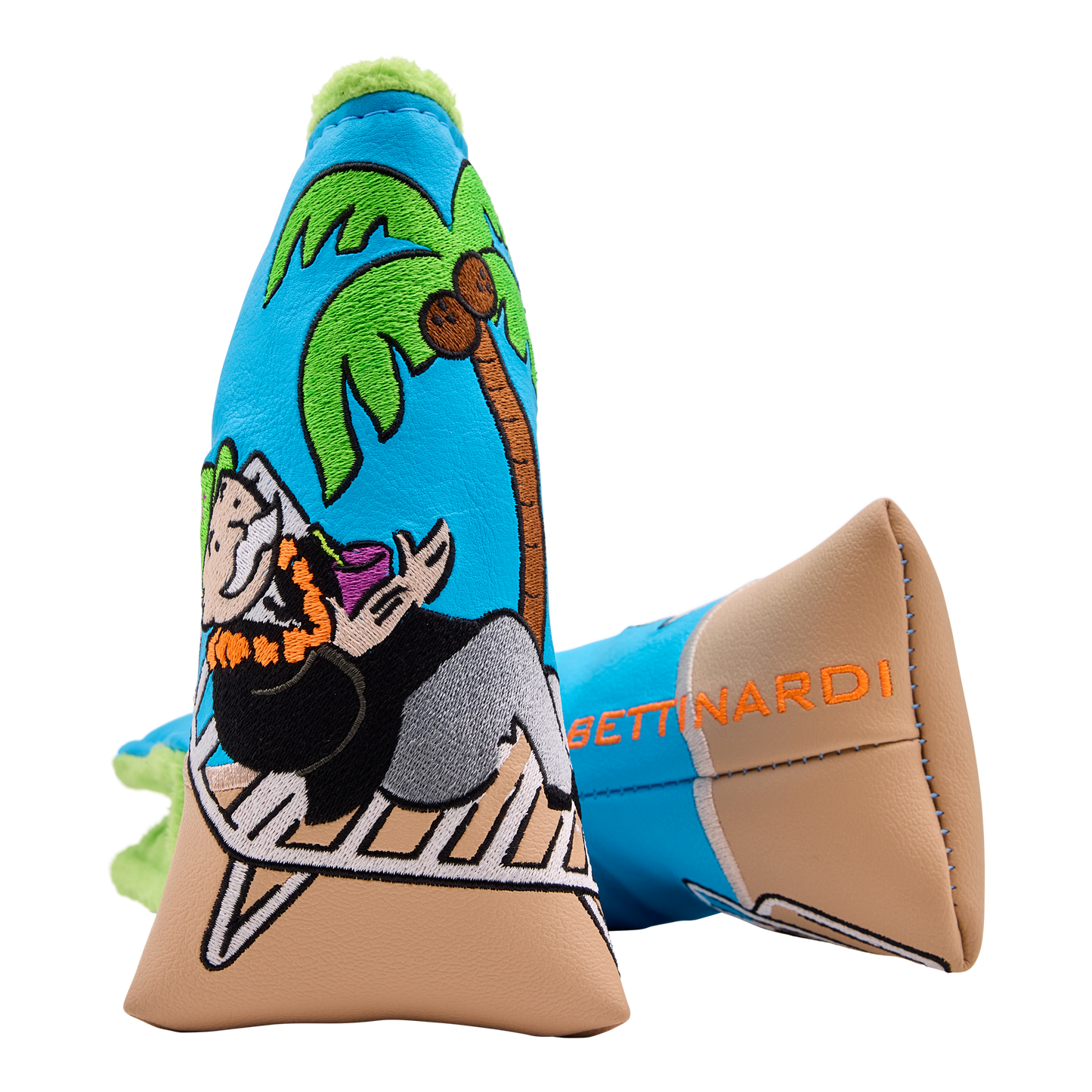 Bettinardi x Monopoly Mr. Monopoly On Vacation Blade Putter Headcover