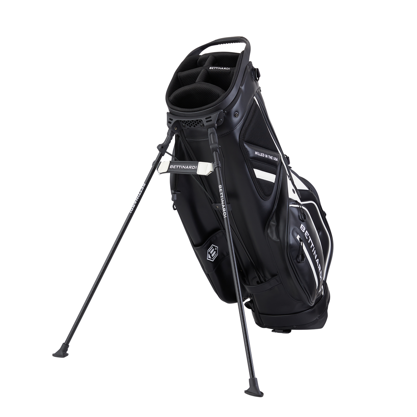 MIDNIGHT BLACK BETTINARDI GOLF STAND BAG