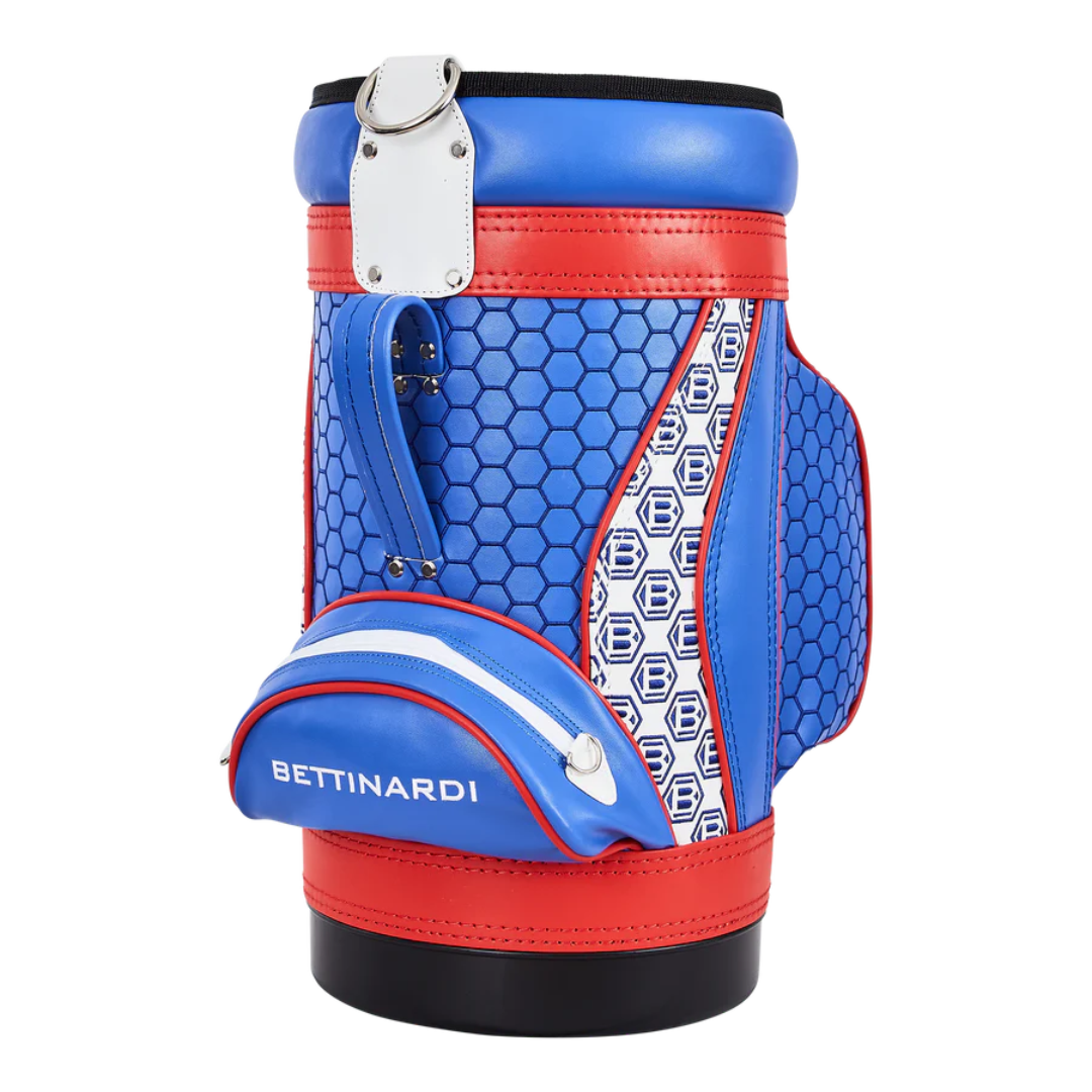 DEN CADDY BETTINARDI GOLF BAG (BLUE/RED)