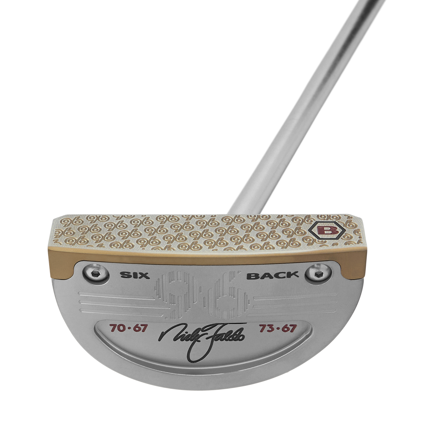 Sir Nick Faldo Six Back in '96 Gold Flame & Tour Blast Antidote SB5 Limited Run Putter