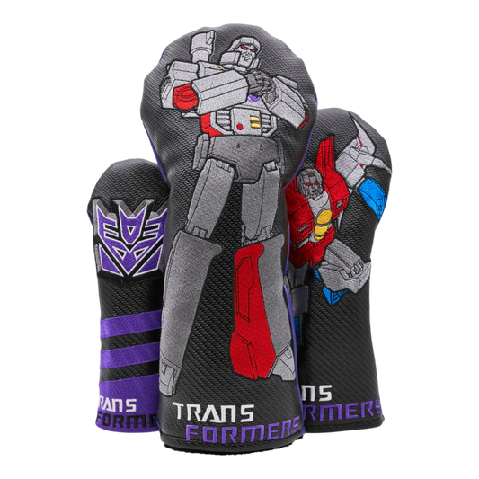 BETTINARDI X TRANSFORMERS LIMITED RUN - DECEPTICON WOOD SET HEADCOVERS