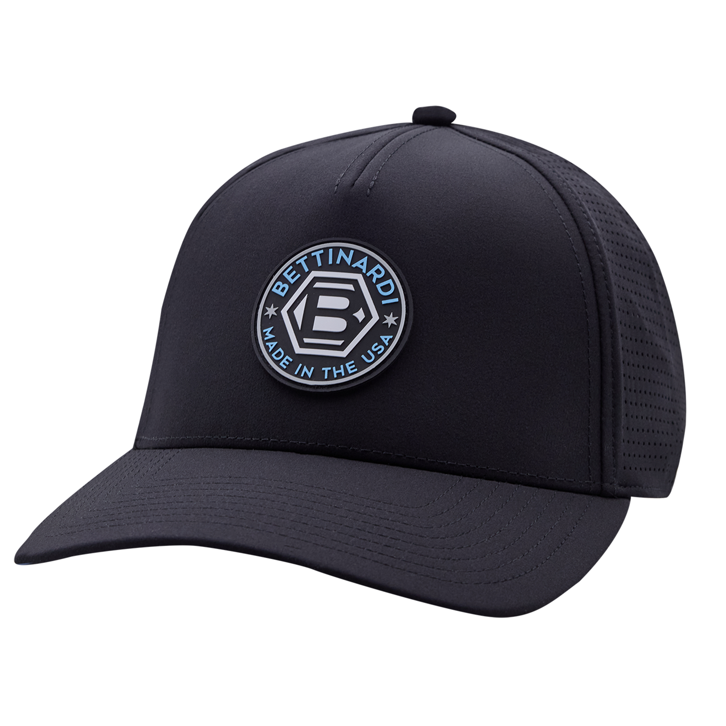 Bettinardi American Needle Circle Hex Super Tech Valin Hat (Black)