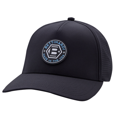 Bettinardi American Needle Circle Hex Super Tech Valin Hat (Black)