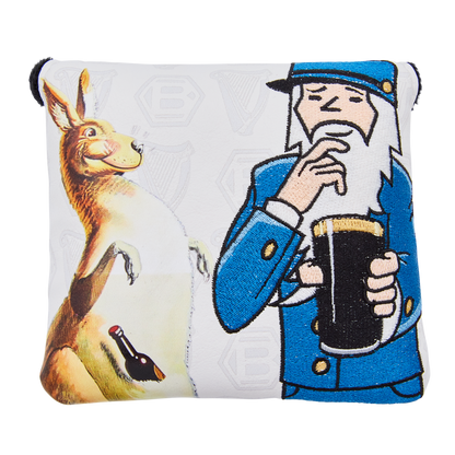 Guinness x Bettinardi Lovely Day for a Guinness Kangaroo Center Shafted Mallet Putter Headcover