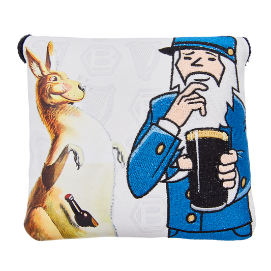 Guinness x Bettinardi Lovely Day for a Guinness Kangaroo Center Shafted Mallet Putter Headcover
