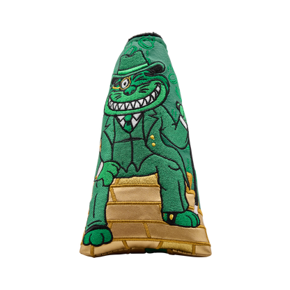 Gangster Cat Throne of Gold Blade Putter Headcover