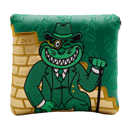 Gangster Cat Throne of Gold Mallet Putter Headcover