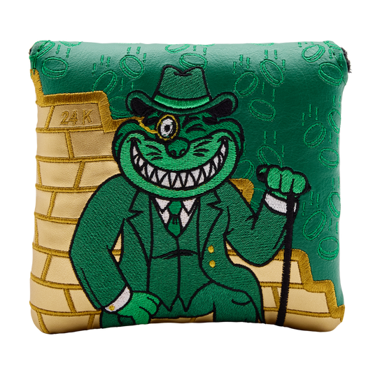 Gangster Cat Throne of Gold Mallet Putter Headcover