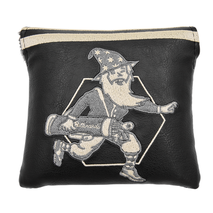 Retro Wizard Runboy Center Shafted Mallet Putter Headcover