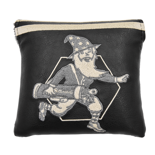 Retro Wizard Runboy Center Shafted Mallet Putter Headcover