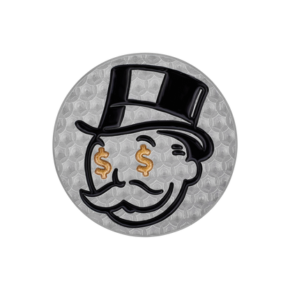 Bettinardi x Monopoly Money Eyes Mr. Monopoly Ball Marker