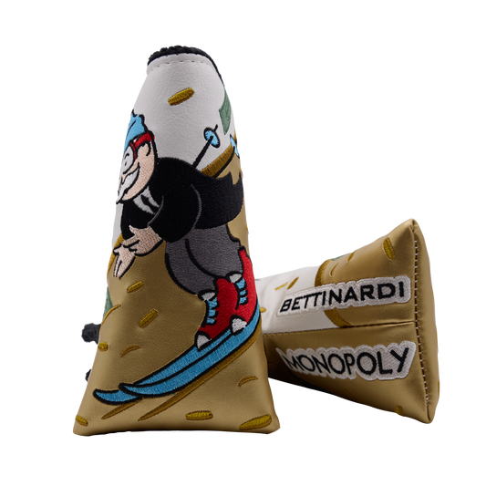 Bettinardi x Monopoly Mr. Monopoly Skiing Blade Putter Headcover