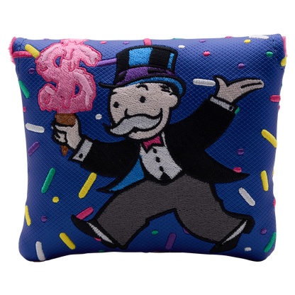 Bettinardi x Monopoly Mr. Monopoly Ice Cream Center Shaft Mallet Putter Headcover