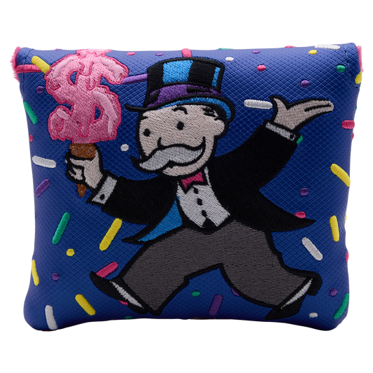 Bettinardi x Monopoly Mr. Monopoly Ice Cream Center Shaft Mallet Putter Headcover