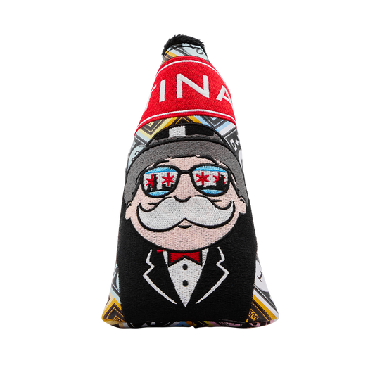 Bettinardi x Monopoly Chi Town Mr. Monopoly Blade Putter Headcover