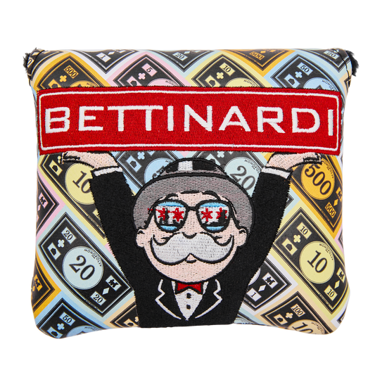 Bettinardi x Monopoly Chi Town Mr. Monopoly Mallet Putter Headcover