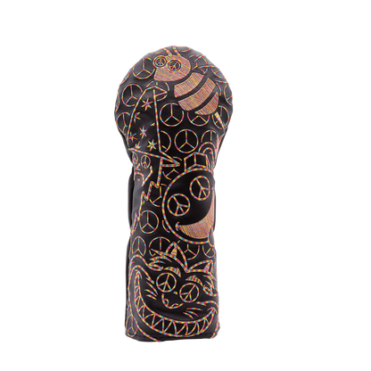 Peace Eyes Multi Icon 3 Wood Headcover