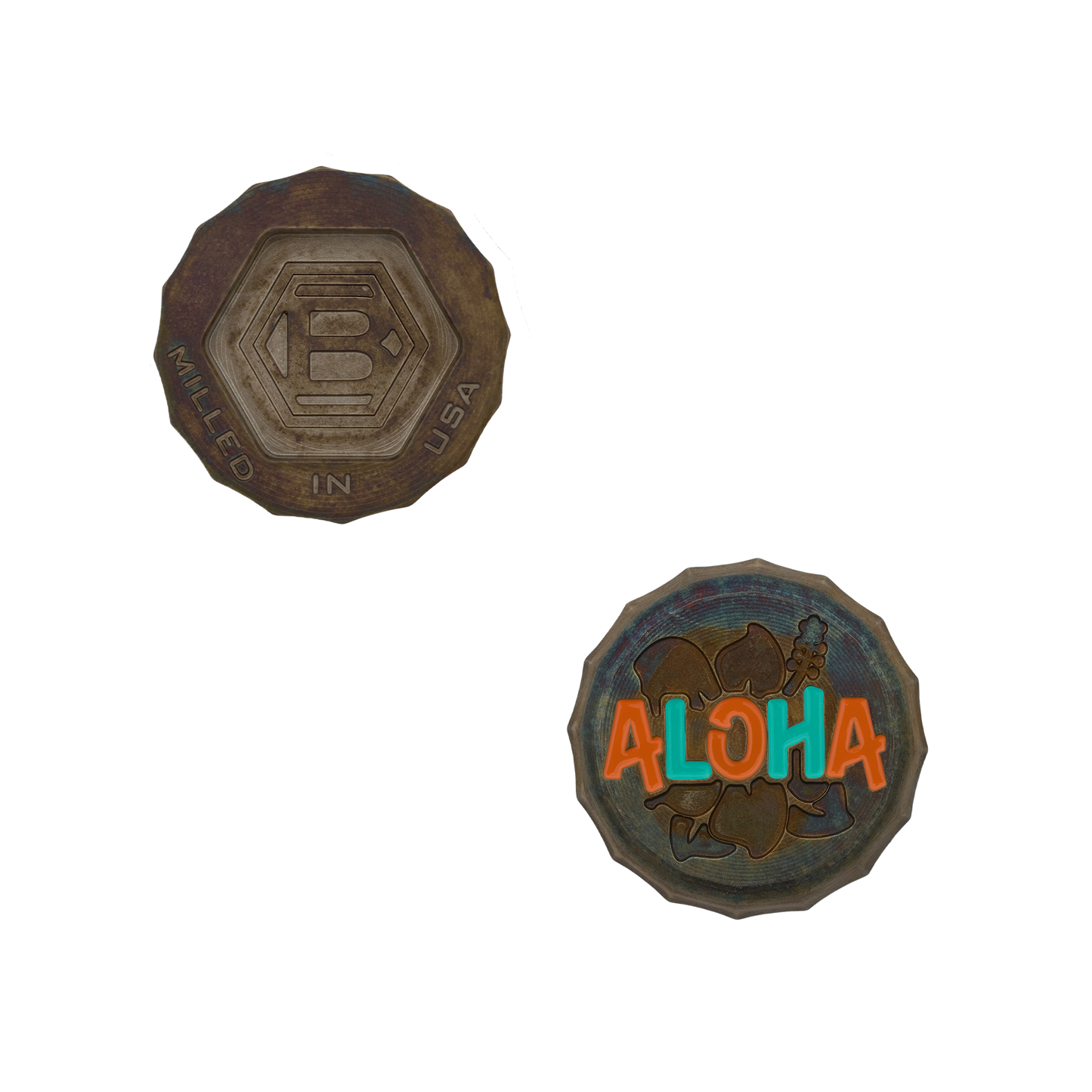 Aloha Bottlecap Ball Marker
