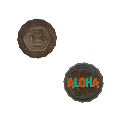 Aloha Bottlecap Ball Marker