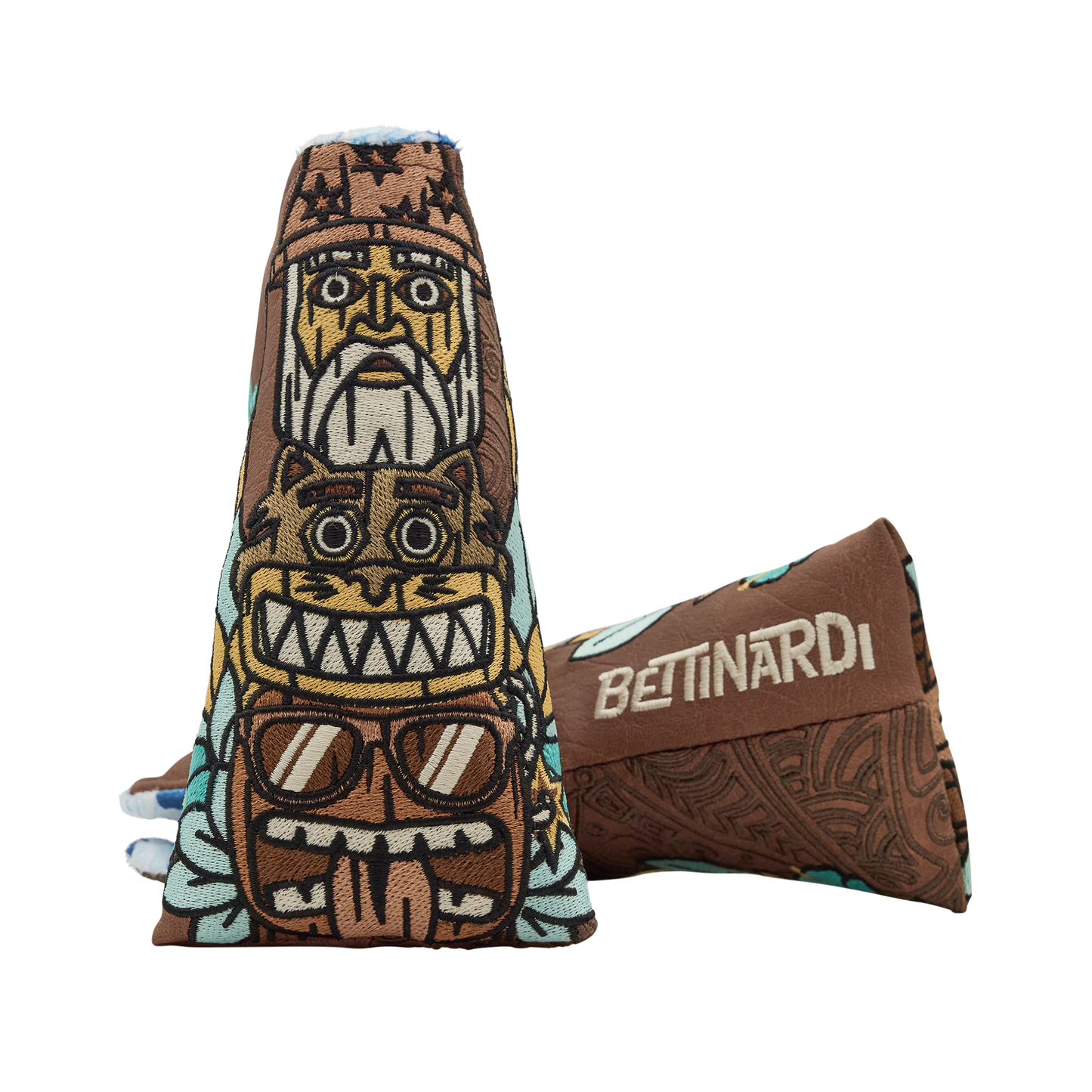 Tiki Totem Multi Icon Blade Putter Headcover
