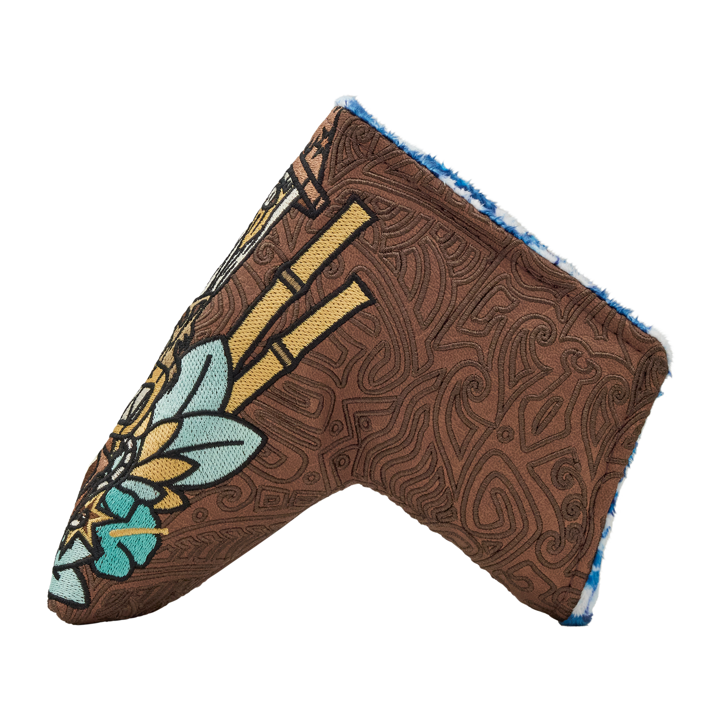 Tiki Totem Multi Icon Blade Putter Headcover