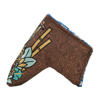 Tiki Totem Multi Icon Blade Putter Headcover