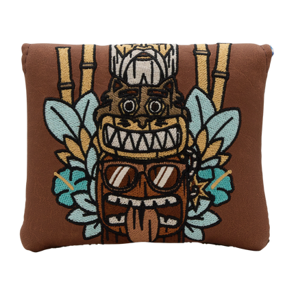 Tiki Totem Multi Icon Mallet Putter Headcover