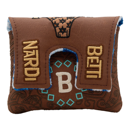 Tiki Totem Multi Icon Center Shaft Mallet Putter Headcover