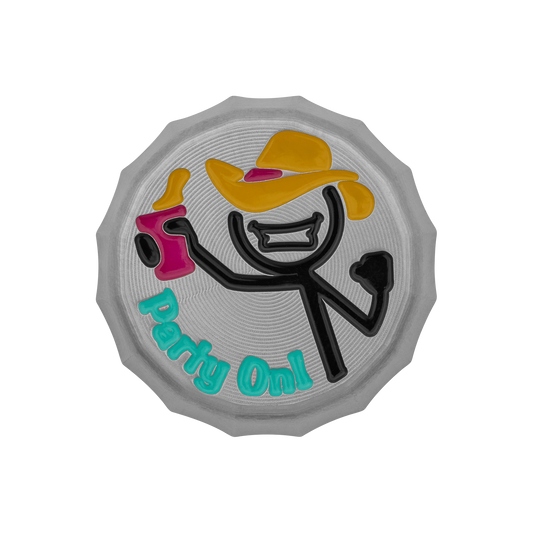 2026 Party On!™ Bottle Cap Ball Marker