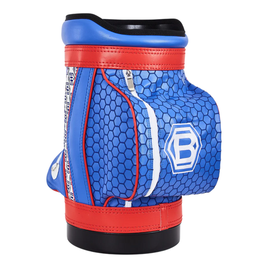 DEN CADDY BETTINARDI GOLF BAG (BLUE/RED)