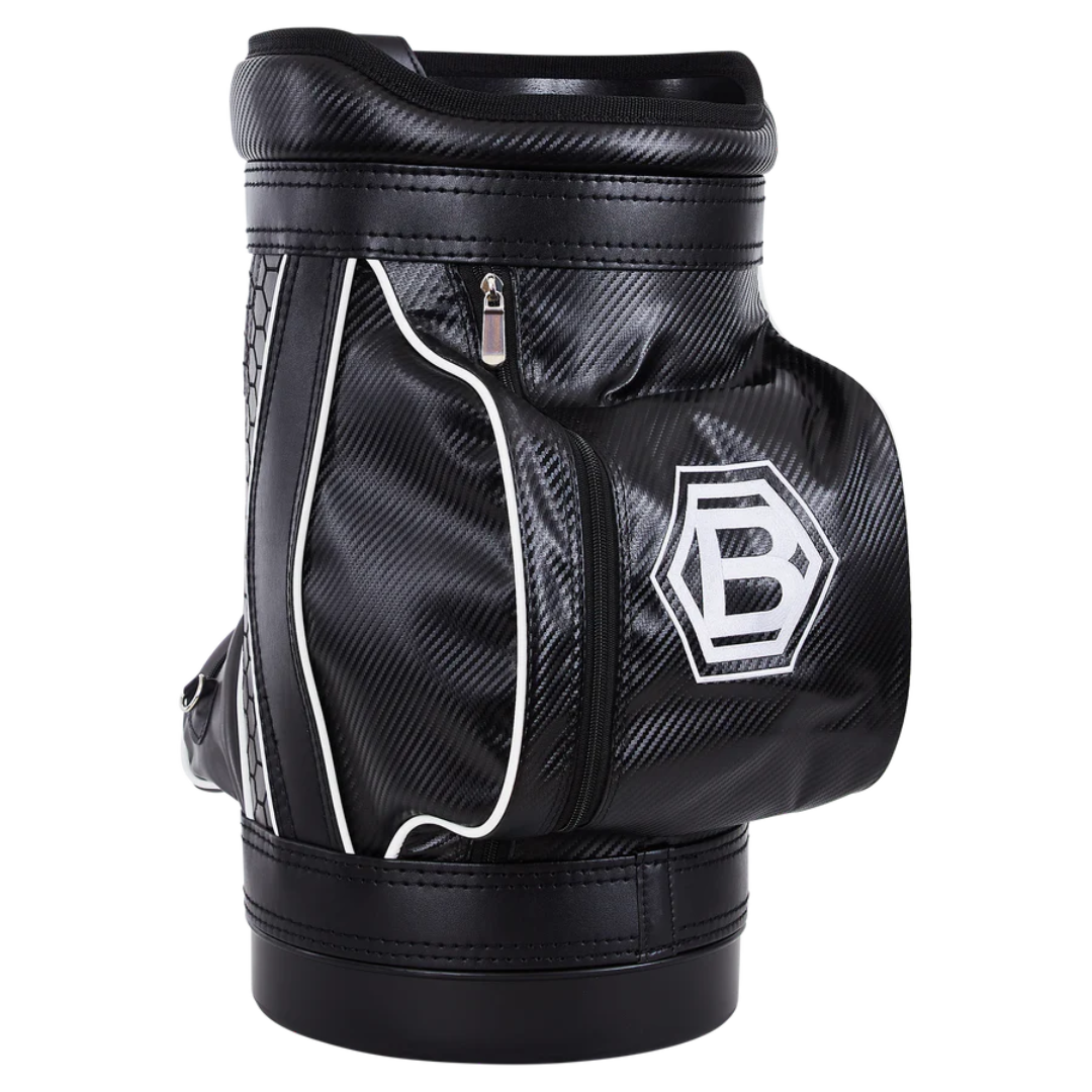 DEN CADDY BETTINARDI GOLF BAG (BLACK/WHITE)