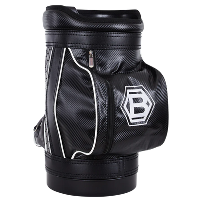 DEN CADDY BETTINARDI GOLF BAG (BLACK/WHITE)