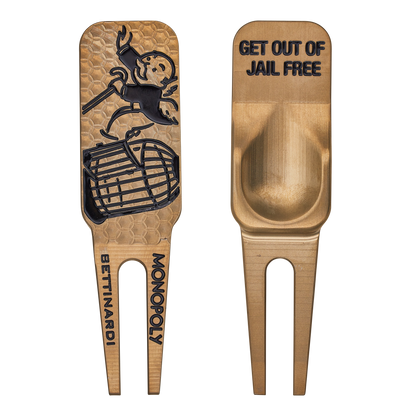 Bettinardi x Monopoly Get out of Jail Free Divot Tool