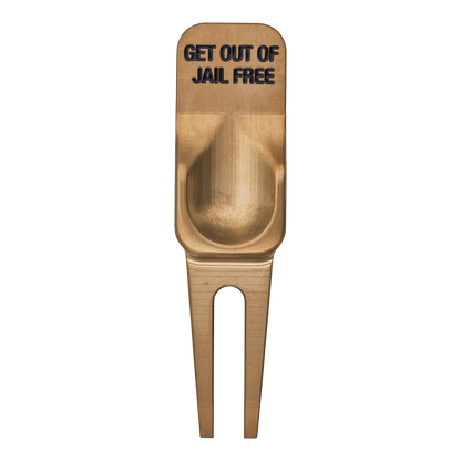 Bettinardi x Monopoly Get out of Jail Free Divot Tool