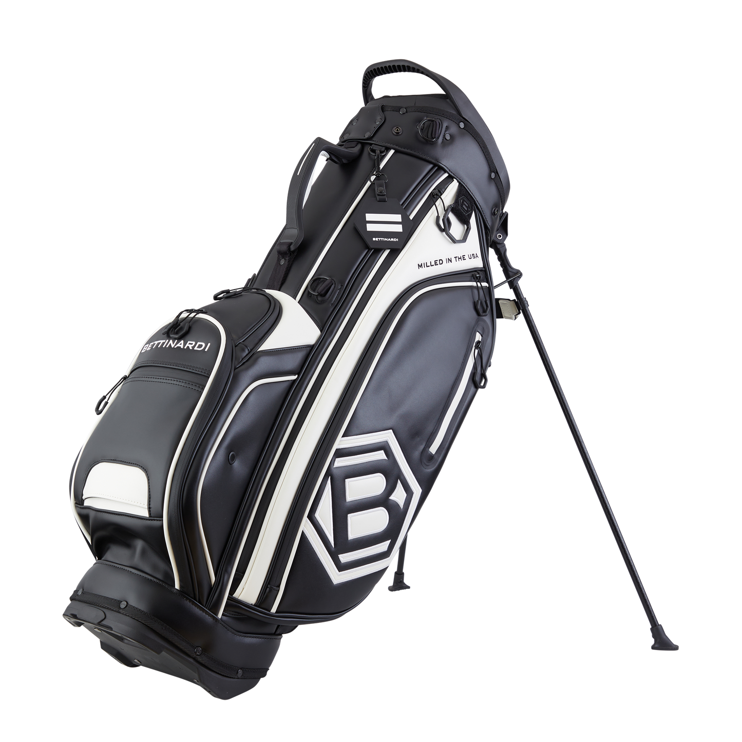 MIDNIGHT BLACK BETTINARDI GOLF STAND BAG